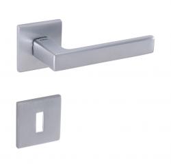 Klika na dveře TI - SONIA - HR 3095Q 5S OCS - Chrom broušený (96)