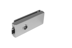 TI - Zámek na skleněné dveře OCS - Chrom broušený (96)