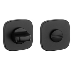 Rozeta ke klice AS - ROZETA - QR 7S BS - Černá matná