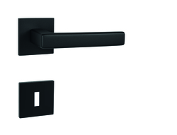 Klika na dveře TI - SONIA - HR 3095Q 5S BS - Černá matná (153)