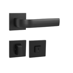 Klika na dveře MP - CYNTHIA - HR SQ6 BS - Černá matná