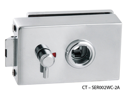 CT - 7000 Kování na skleněné dveře OC - Chrom lesklý