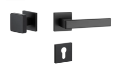 Klika na dveře AT - SULLA - HR 7S BS - Černá matná