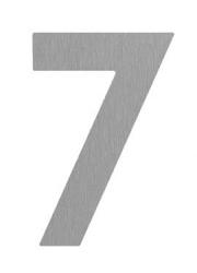 SRA - Domovní číslice "7" 120 mm BN - Broušená nerez