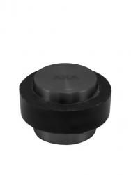 AXA - Zarážka dveří oválná - FS48 BS - Černá matná