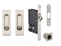 JNF - Set na posuvné dveře - WC - HR BN - Broušená nerez