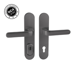 Bezpečnostní kování RC4 MPK - SECURO INOX S01 PLUS - SO TARA T PVD - Titan PVD