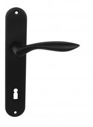 Klika na dveře BA - CLAUDIA - S BS - Černá matná