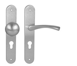 Klika na dveře MP - FAN ECO OCS - Chrom broušený