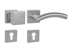 Klika na dveře MP - SWING - HR BN - Broušená nerez