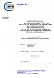 Klika na dveře MP - COSLAN - SO BN - Broušená nerez