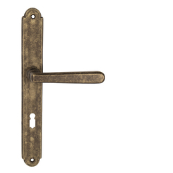 Klika na dveře NI - ALT WIEN Štít OBA - Antik bronz