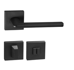 Klika na dveře TI - Eliptica - HR 3098Q BS - Černá matná (153)