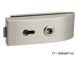 CT - 11000 Kování na skleněné dveře NP - Nikl perla