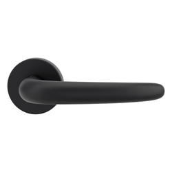 Klika na dveře GK - ULMER - R Grafit černá (78)