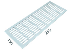 SRL - ALFA větrací mřížka šířka 150 x 250 mm Bílá komaxit