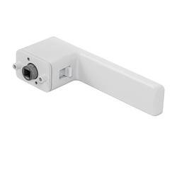 Klika na dveře s uzamykáním MPK - PERFECTA SWITCH LOCK - RT WS - Bílá matná