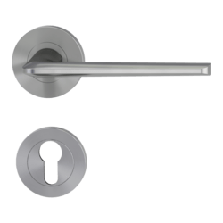 Klika na dveře GK - REMOTE - R Velvet šedá (22)