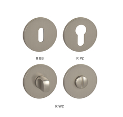 Rozeta ke klice MP - ROZETA - R S6 NP - Nikl perla