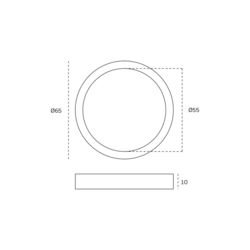 JNF - Mušle IN.16.527 BN - Broušená nerez