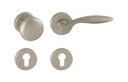 Klika na dveře TI - CLAUDIA - R 1938 NP - Nikl perla (142)