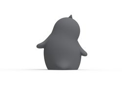 DHINK441-21 DHK - Silikonová noční lampička - Tučňák 