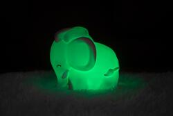 DHINK429-21 DHK - Silikonová noční lampička - Růžový sloník 