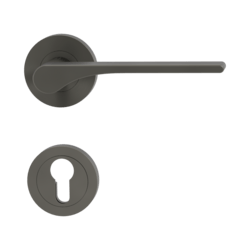 Klika na dveře GK - LEAF LIGHT - R Kašmír šedá (27)