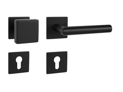 Klika na dveře MP - FAVORIT - HR 3SM BS - Černá matná