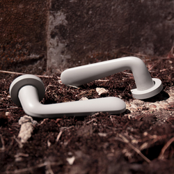 Klika na dveře VM - SNAPP - R Bílá matná (56)