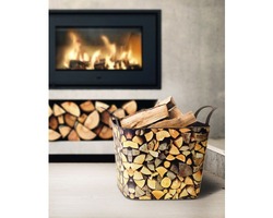 LR - Koš univerzální Flexi dekor dřevo 36L 