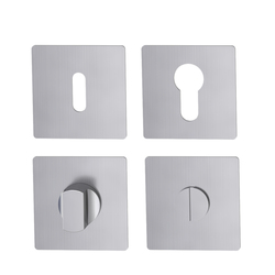 Rozeta ke klice GK - ROZETA FRAME - HR BN - Broušená nerez (71)