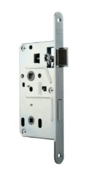 MP - Zadlabací zámek WC 90/60 - C 3345 pozink L/P Bílý pozink