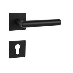 Klika na dveře MP - FAVORIT - HR 3SM BS - Černá matná