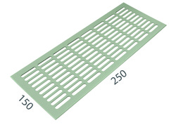 SRL - ALFA větrací mřížka šířka 150 x 250 mm F9 - Nerez elox