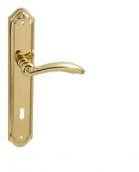 Klika na dveře FO - FIRENZE OLV - Mosaz leštěná lakovaná