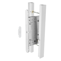 Madlo na dveře FT - MADLO SECRET s uzamykáním WS - Bílá matná