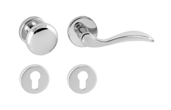 Klika na dveře TI - LEA - R 1948 OC - ​​Chrom lesklý (03)