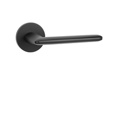 Klika na dveře MP - ELIPTICA - R S6 BS - Černá matná