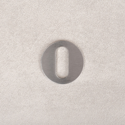 Rozeta ke klice VM - ROZETA - 1R OCS - Chrom broušený (14)