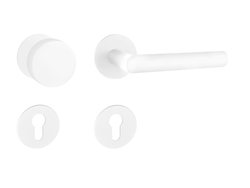 Klika na dveře MP - FAVORIT 22 - R 3SM WS - Bílá matná