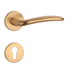 Klika na dveře AS - AMBROSIA - R 7S OLS - Mosaz broušená