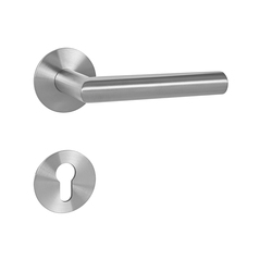 Klika na dveře MP - FAVORIT - R 3SM BN - Broušená nerez