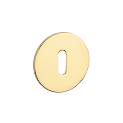 Rozeta ke klice SH - ROZETA - R 3SM OLV PVD - Mosaz leštěná lakovaná PVD