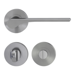 Klika na dveře GK - LEAF LIGHT - R Velvet šedá (22)