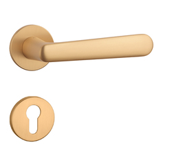 Klika na dveře AS - ARIA - R 5S OLS - Mosaz broušená