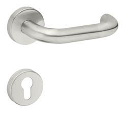 Klika na dveře TI - COSLAN - R AP 2000 BN - Broušená nerez (16)