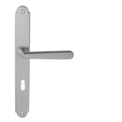 Klika na dveře NI - ALT WIEN Štít OCS - Chrom broušený