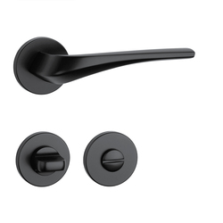 Klika na dveře AS - DALIA - R 7S BS - Černá matná