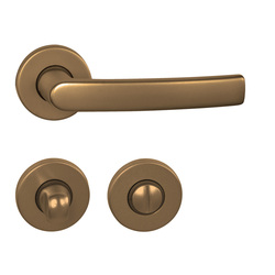 Klika na dveře BA - MIRA - R F4 - Bronz elox